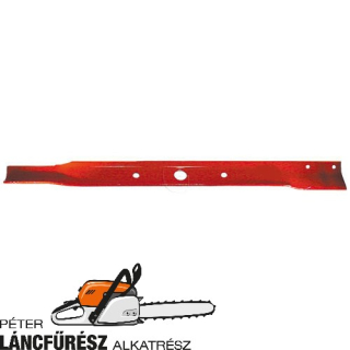 Snapper 18069 fűnyíró kés, L 762 mm, Ø szelso furatok 13,8 mm, vastagság 4,6 mm