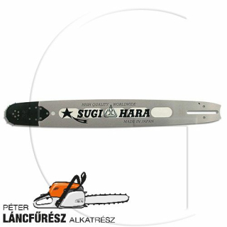 Sugi-Hara vezetőlemez Stihl 76cm 3/8" 1,6mm  98sz tömöracél könnyítve