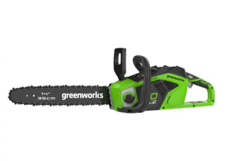 Láncfűrész akkumulátoros Greenworks GD40CS15K2X 40v 2x2ah akkumulátor és töltő