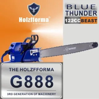 Holzfforma® G888 láncfűrész motor 122ccm 8,7Le - vezető és lánc nélkül