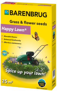 BARENBURG Happy Lawn, nyírható virágos fűmagkeverék 0,5kg 25m2