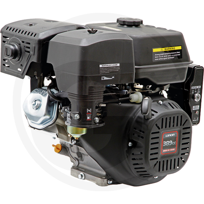 Loncin G390FD vízszintes tengelyű motor 389ccm 11,2Le 25,4 x 88,5mm önindítós is