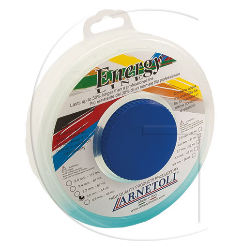 ARNETOLLI - ENERGY LINE folyadékban tárolt, szívós damil 3,3 mm x 46m kör