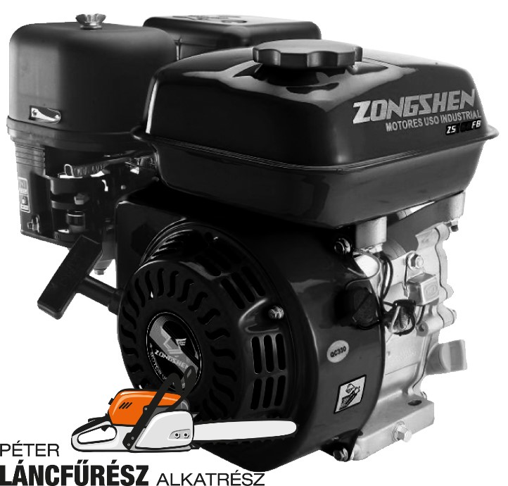 Meghjató motor Zongshen GB420 420cc 12,0Le 25,4x60mm-71mm vízszintes tengely