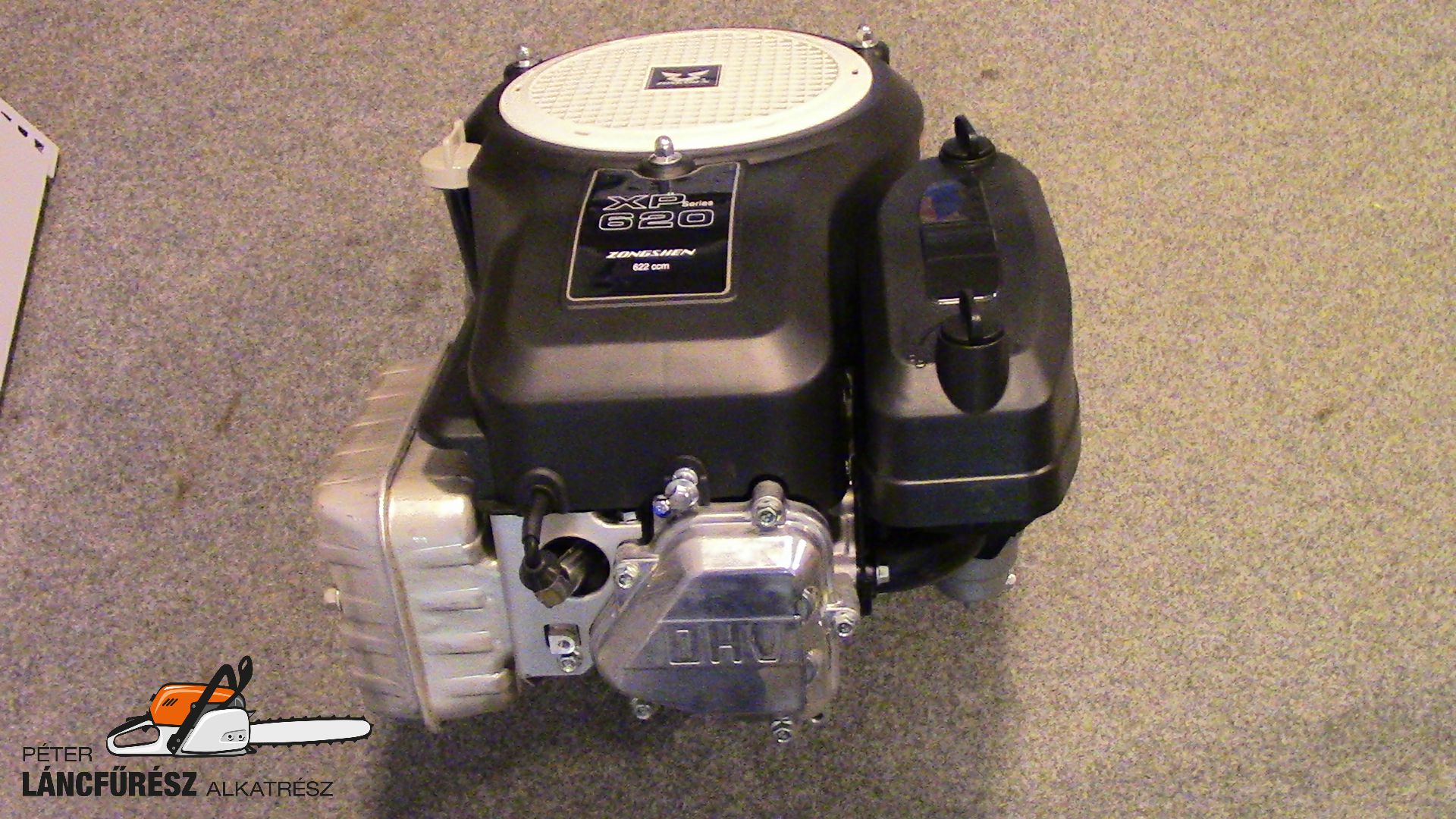 Meghajtó motor Zongshen XP620 622,5cc 17,6Le  függőleges tengely 25,4x80mm-87mm
