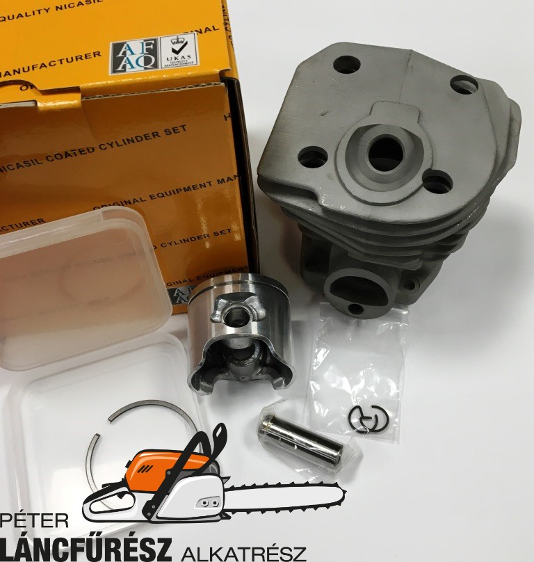 Husqvarna 350, 351 NIKASIL henger komplett 44mm