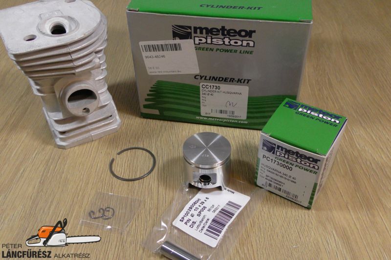 Meteor Nicasilos Husqvarna 340 hengerszett 40mm
