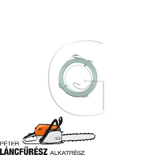 Honda GX110, GX140 28442-ZE1-003 berántó rugó W 6,1 mm 
