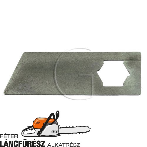 MTD VG40, VE40 781-4016B fűnyíró kés, L 91 mm, vastagság 2 mm, W 30 mm