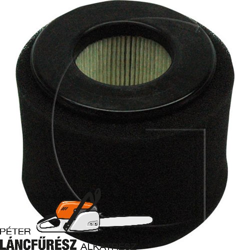 Fichtel & Sachs SB130, SB135, SB140, SB151 2625010000 levegőszűrő, H 67 mm