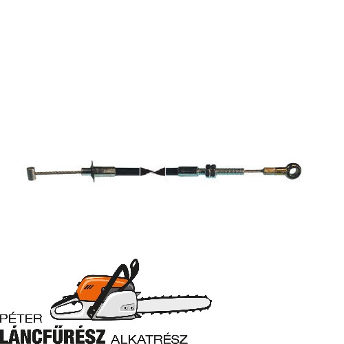 Honda HRA2150, HRA2160 54530-VA3-J01 fék bowden, L 1,660 m, L kábelköpeny 1,38 m