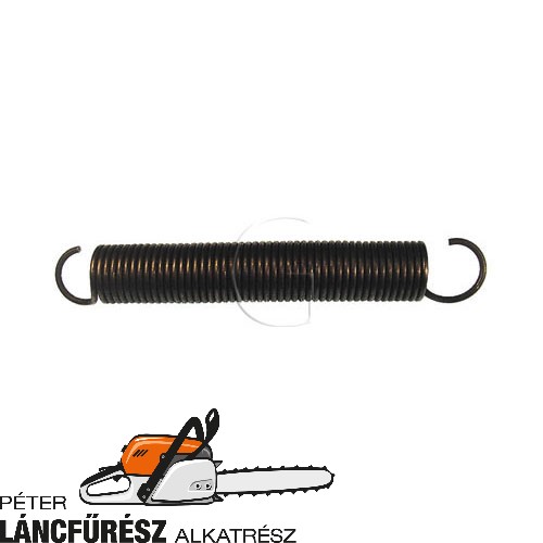 Murray 165X4 vágószerkezet rugó, L 152 mm, vastagság 2,2 mm, Ø 19 mm 