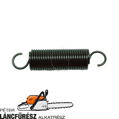 Murray 780207 rugó, L 86,2 mm, vastagság 2 mm, Ø 15,8 mm, L rugó 52,2 mm 