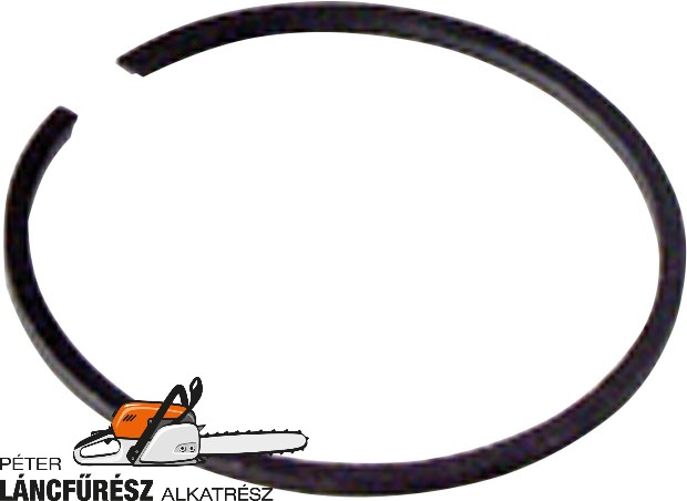 Husqvarna 266 XP, 268, 268 S, 268 special dugattyú gyűrű 50 mm, méret standard