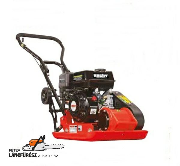 HECHT1114 lapvibrátor Loncin motor 196ccm 5,5Le 35m/perc 20KN 58x50cm   