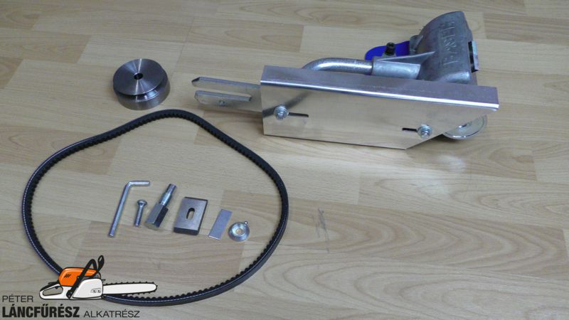 BASEH kérgező, hántoló adapter láncfűrészre - egyenes késes