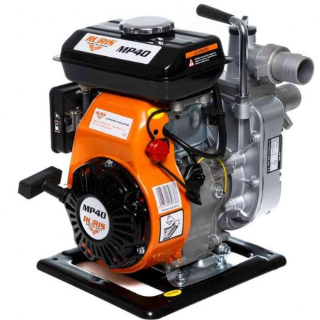 RURIS MP40 Benzinmotoros szivattyú 2,5Le 20m3/óra 4 ütemű motor