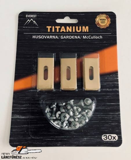 TARTALÉK KÉS ROBOTFŰNYÍRÓHOZ HUSQVARNA GARDENA 35mm TYTAN NEW -  30 db