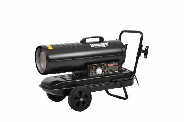 HECHT 3021 - Gázolajos hőlégfúvó, Kerekekkel, fogantyúval 20kw 166m2