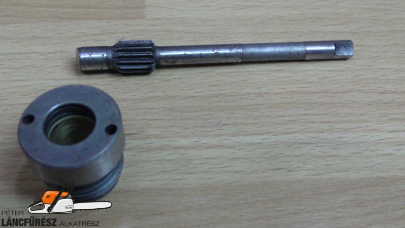 Stihl 040 041 olajszivattyú csiga és tengely