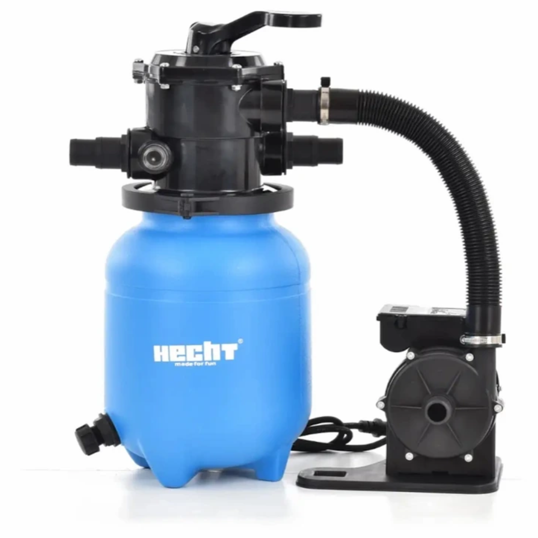HECHT 302113 - Homokszűrős vízforgató 10", előszűrővel  6m3/h 20kg 220V - raktáron
