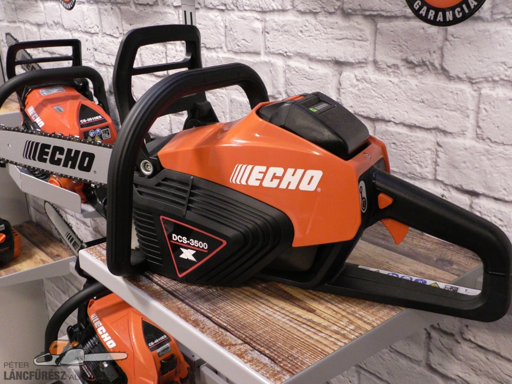 ECHO DCS-3500 akkumulátoros láncfűrész 50V 35cm, aksi és töltő nélkül