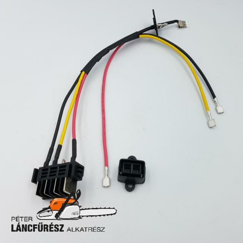 Greenworks G40LM41 elektromos kábel készlet indítókulcs tartóhoz