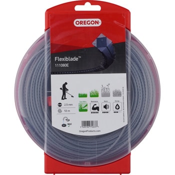 Oregon Flexiblade fűkaszadamil szögletes 2,5mm 53m - fogazottt