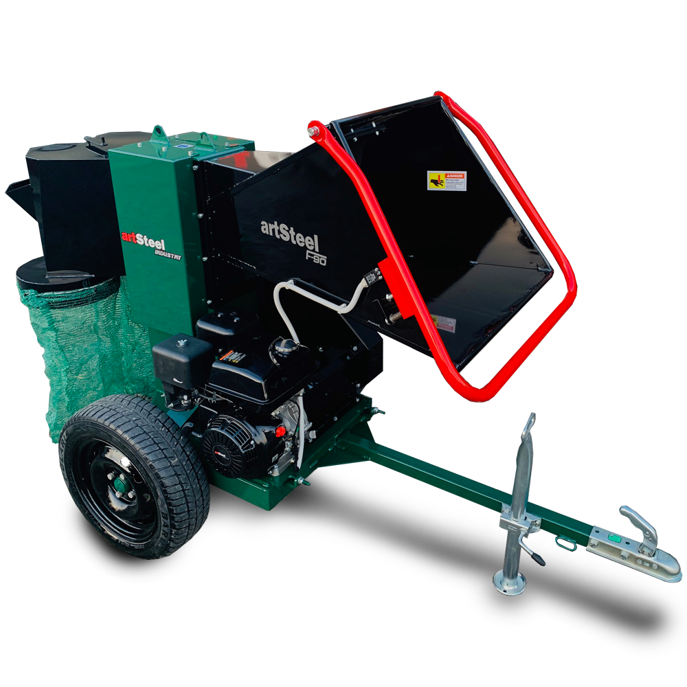 ArtSteel F-90 - Benzinmotoros ágdaraboló 5-8cm, 15Le felett, 440kg