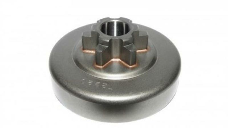 Csillagkerék Husqvarna T435 fix 3/8-6, tűgörgővel - eredeti