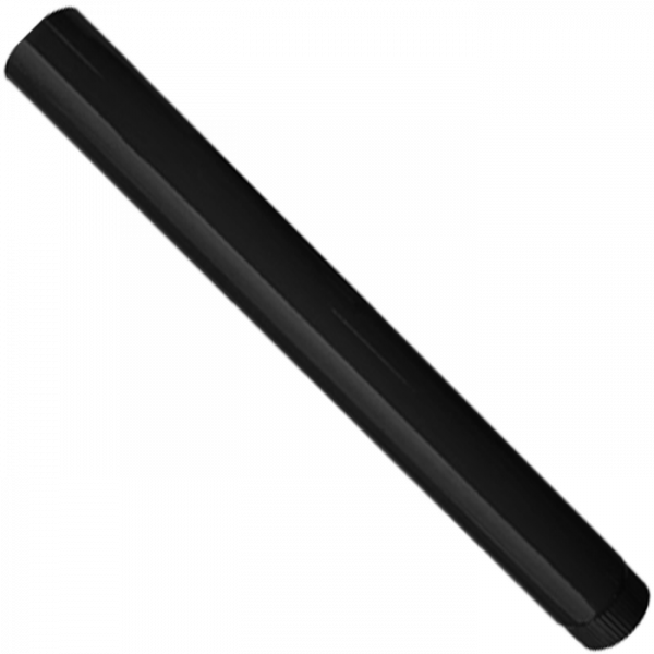 Füstcső 1000 mm fekete fi 150 mm