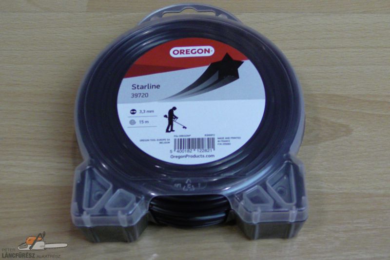 Oregon Starline fűkaszadamil 3,3mmx15m csillag