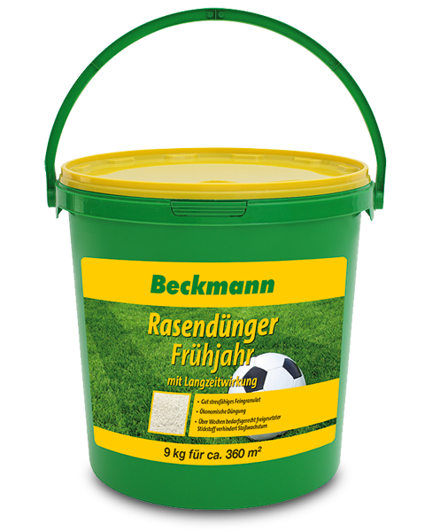 Beckmann - Tavaszi hosszú hatású gyeptrágya 30+5+6 , 8kg