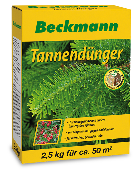 Beckmann szerves-ásványi növénytáp fenyőfélékhez és egyéb örökzöldekhez 2,5kg