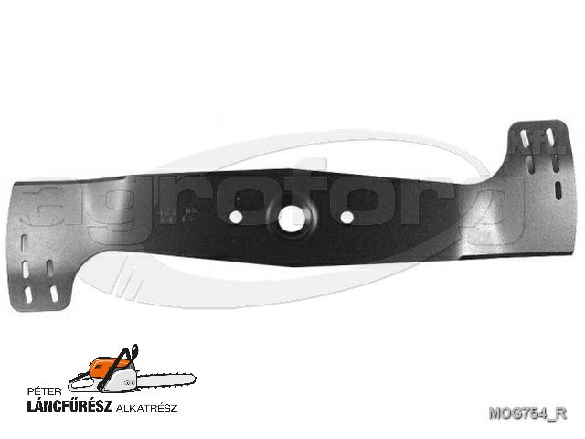 Fűnyíró kés Honda 460 460mm, 21.5mm, 3 furatos