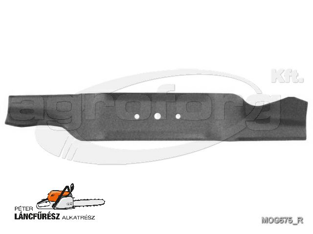 Fűnyíró kés MTD SPider-91S 464mm, 10.3mm, 3 furatos