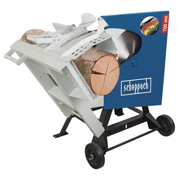 Scheppach HS 720 - hintafűrész/billenő körfűrész 4500W 380V 1400ford/perc fűrészlap:30x700mm rönk:25cm-ig