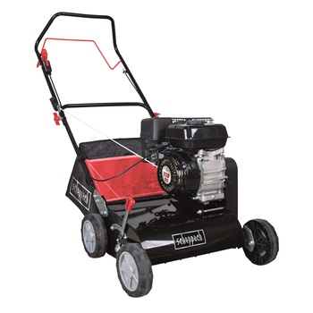 Scheppach SC 40 P benzinmotoros gyepszellőztető OHV motor 212ccm 5.7Le 40cm állítás: -15mm és +5mm között