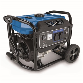 Scheppach SG 3200x áramfejlesztő, kerekes, AVR fesszabályzós, 2800W , motor 212ccm 6Le, csatlakozó 2x230V
