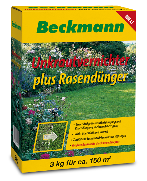 Beckmann Gyomirtós gyeptrágya 22+5+5 , 3kg