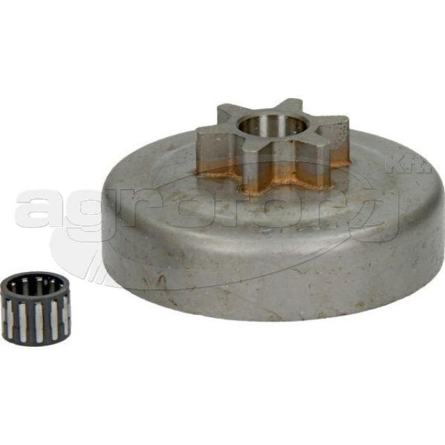Oregon csillagkerék Partner 351, Husqvarna 136 137 235 236 240  fix 3/8"- 6 fogas, tűgörgővel együtt