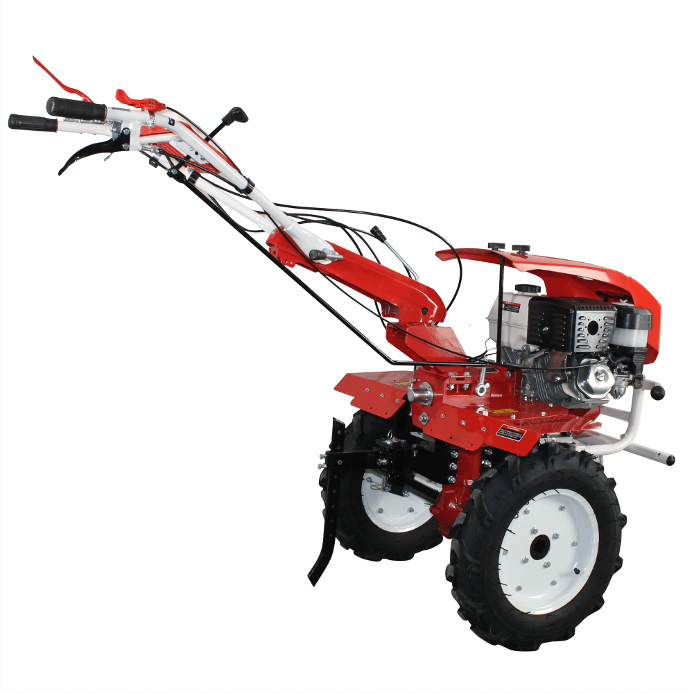 Bisonte BTA-16SG kapálógép  420ccm 16Le, Sebesség: 2 előre - 1 hátra, 2x5 kapatag, gumikerekekkel 