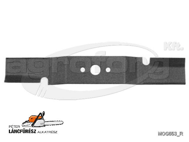 Fűnyíró kés Viking ME340, ME360 322mm, 18.2mm, 3 furatos