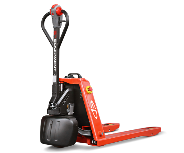EP EPL1531 elektromos gyalogkiséretű targonca, teherbírás 1500kg, Li-on 24V/20Ah aksival, 4,5km/h, munkaszélesség 560mm, villahossz 1150mm, emelés 120mm