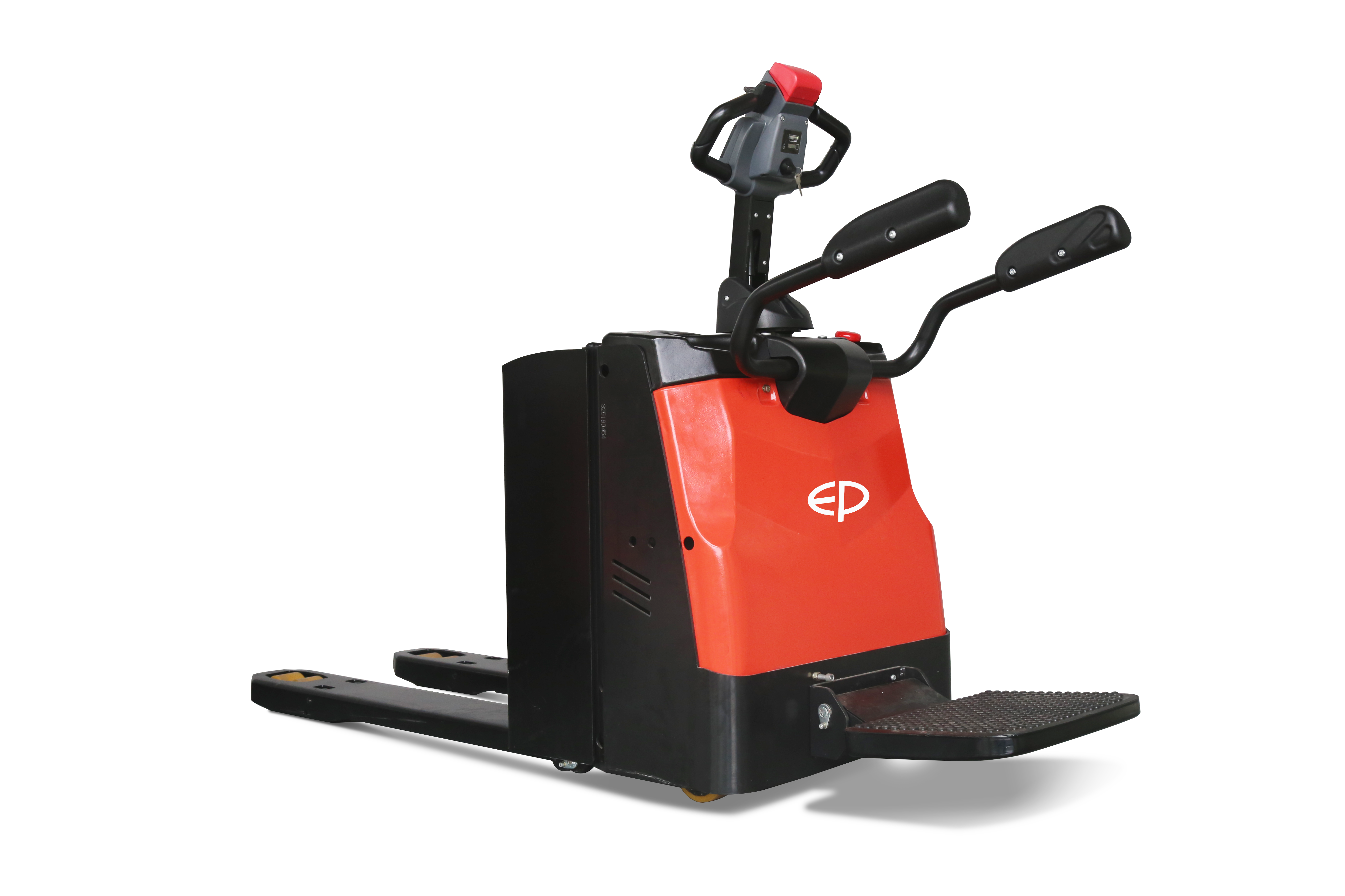EP RPL301 elektromos ráállós-felhajtható gyalogkiséretű targonca, teherbírás 3000kg, Li-Ion 24V/210Ah aksival, 4,5km/h, munkaszélesség 560mm, villahossz 1150mm, emelés 120mm