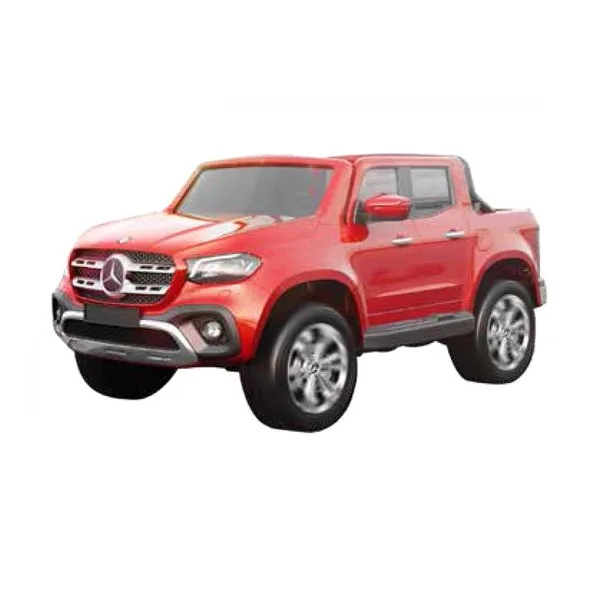 MERCEDES XMX 606 RED -Mercedes benz akkumulátoros gyerek autó, teljesítmény 4x35w, akkumulátor 12V/10Ah, max. sebesség 8km/h, +távirányító.