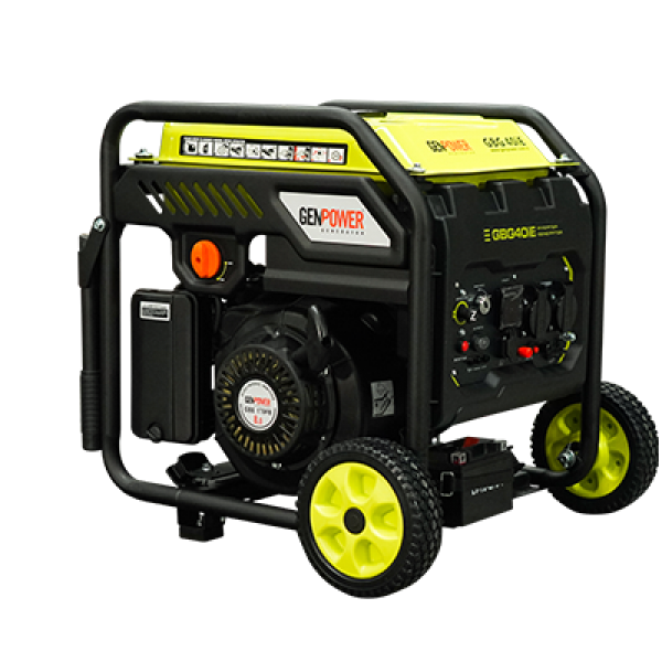 Genpower GBG 40 IE inverteres, benzinmotoros áramfejlesztő 149ccm motorral, 3,2Kw 230V
