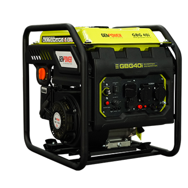 Genpower GBG 40 I inverteres, benzinmotoros áramfejlesztő 149ccm motorral, 3,2Kw 230V
