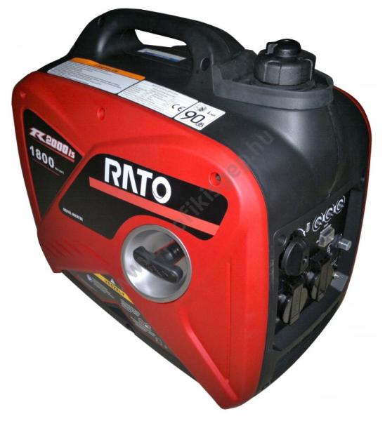 RATO R2000iS inverteres áramfejlesztő  2KW 230v 4ütemü motor, 79.7ccm 3Le