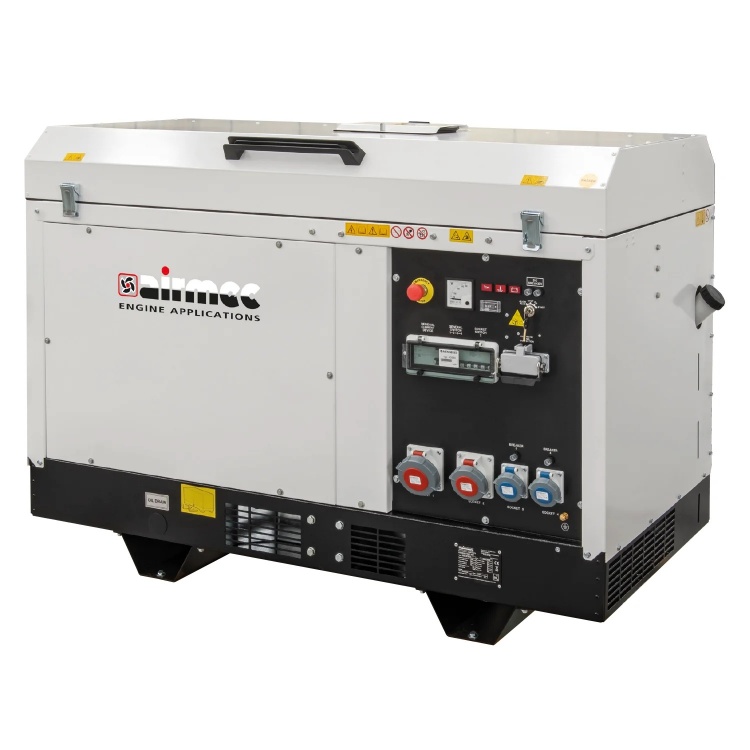 AIRMEC AGS 16 KVA Diesel áramfejlesztő 1642ccm motorral,  1×400V CEE 32A, 1×400V CEE 16A, 2×230V CEE 16A , AVR max: 400V 16 kVA, 230V: 5,3 kVA